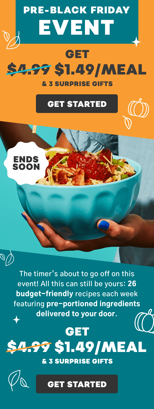 Oh no 😱 early access FINAL hours Every Plate