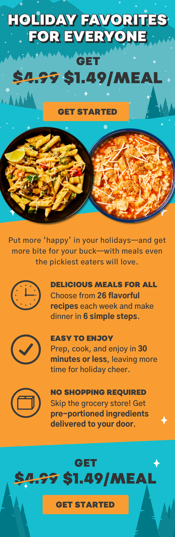 EveryPlate® - Only $1.49/Meal!